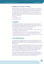 Spelling Teacher's Guide Notes & Guidance